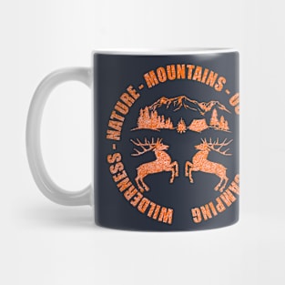 Outdoor camping wilderness Mug